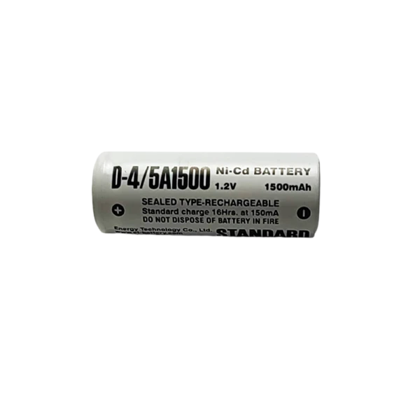 Аккумулятор ET D-4/5A1500 17.0*43.0, 1.2В, 1500мАч, Ni-CD (1/60/360)