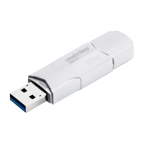 Флеш-накопитель Smartbuy Clue 32GB USB3.1 пластик белый