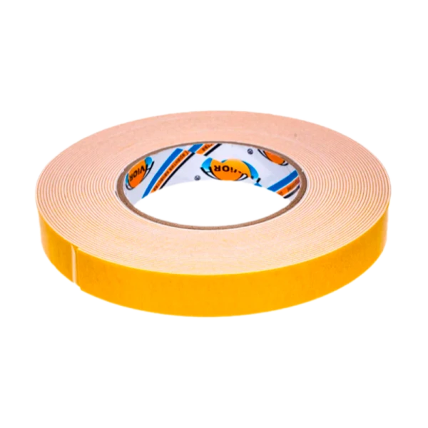 Клейкая лента Aviora 19*10мм двусторонняя для крепления зеркал вспененная основа белый (1/48)