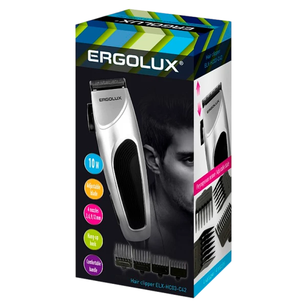 Машинка для стрижки Ergolux ELX-HC03-C42