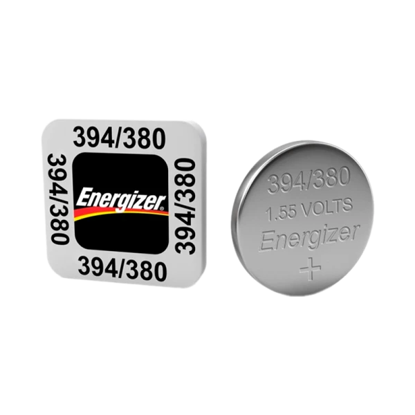 Батарейка Energizer 380/394 BL1 Silver Oxide 1.5V 0%Hg (1/10/100/1000)