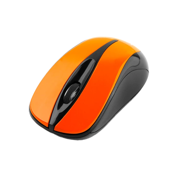 Мышь беспроводная Gembird MUSW-325-O классическая USB черный оранжевый (1/100)