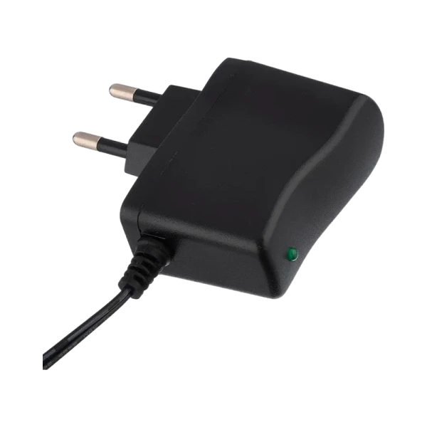 Блок питания GoPower 500mA 9V 5,5x2,5/12мм нестабилизированный отрицательная полярность (1/100)