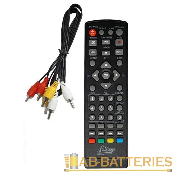 Приставка для цифрового ТВ Live Power С+ HD DVB-T/T2 металл черный (1/60)