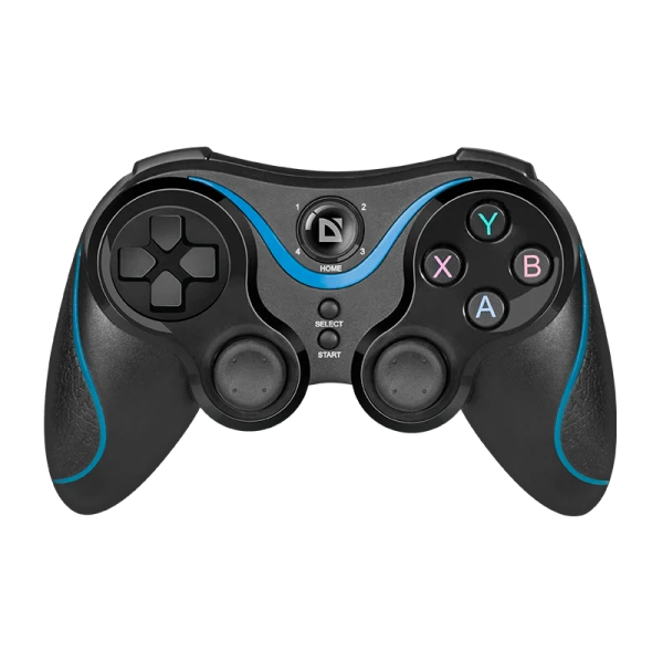 Геймпад беспроводной Defender Blaster USB/bluetooth 12 кн./2 стика черный (1/24)