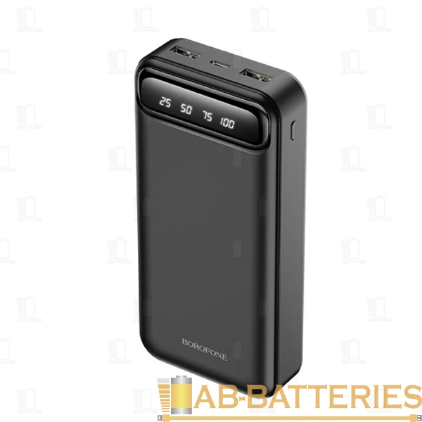 Внешний аккумулятор Borofone BJ14A 20000mAh 2.0A 2USB/Type-C черный (1/31)
