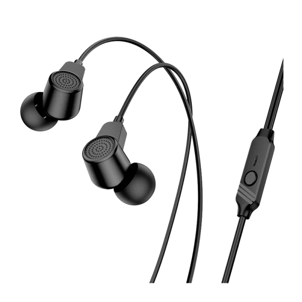 Наушники внутриканальные Borofone BM64 с микр. черный (1/420)