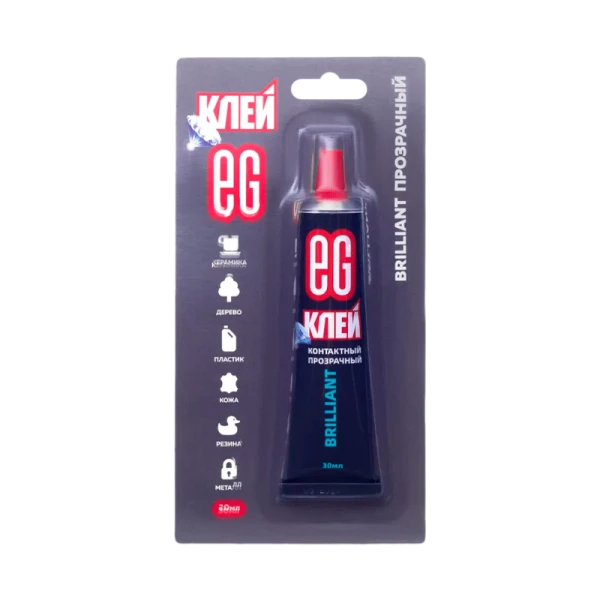 Клей Еврогарант/EG Brilliant контактный 30г BL1 (1/12/288)