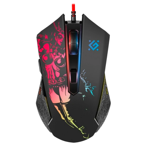 Мышь проводная Defender GM-933 SIN'SISTER игровая USB черный (1/40)