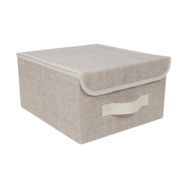 Короб для хранения Еврогарант/EG Linen 28x30x16 см