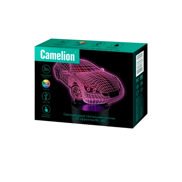 Светильник настольный Camelion NL-403 3W 220V LED не нагревается (1/20)