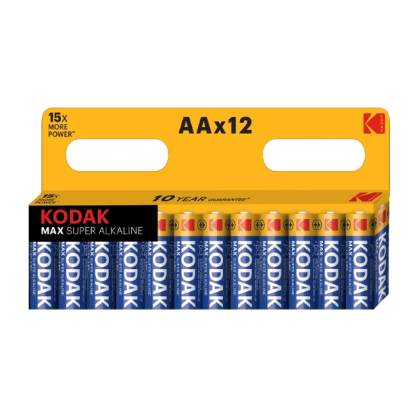 Батарейка Kodak MAX LR6 AA BL12 Alkaline 1.5V (12/120/720/17280)