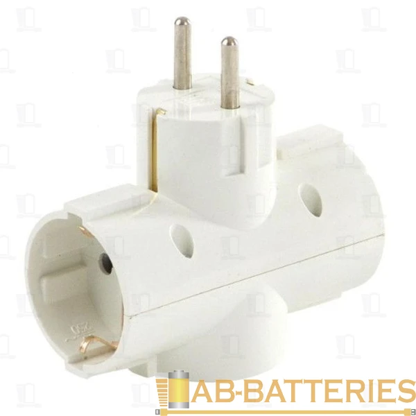 Разветвитель Старт С/А 1/3-Z/ТС-3 "Е" 3р.С/З 16A белый
