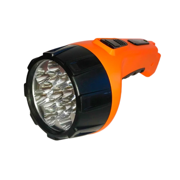 Фонарь универсальный Облик 215 4W 15LED от аккумулятора 2 режима оранжевый