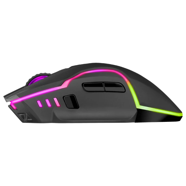 Беспроводная игровая мышь Oneshot GM-067 черный,LED,7D,300 мАч, 3200dpi DEFENDER