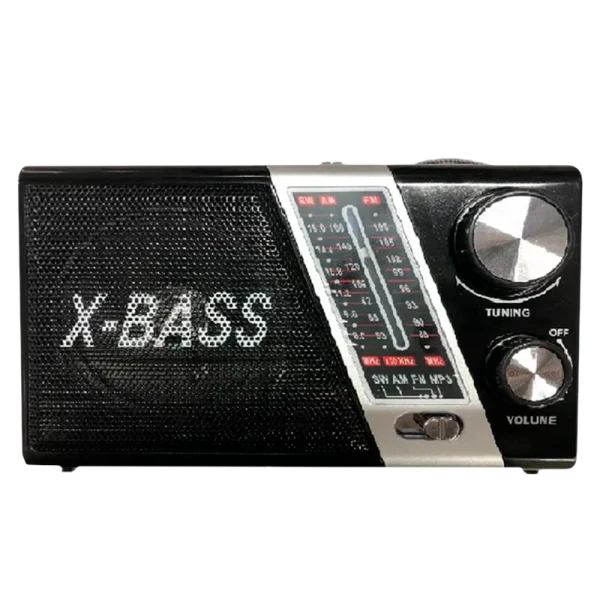 Радиоприемник Waxiba XB-752URT пластик microSD USB/Jack3.5 черный (1/40)