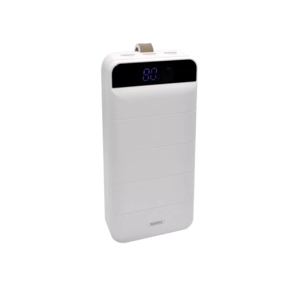 Внешний аккумулятор Remax RPP-184 40000mAh 2.1A 10W 3USB/Lightning/Type-C белый (1/18)