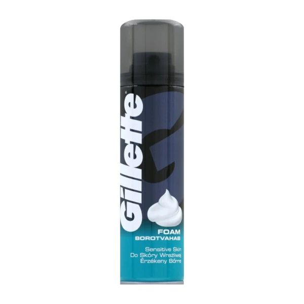 Пена для бритья Gillette Sensitive 200мл (1/6)