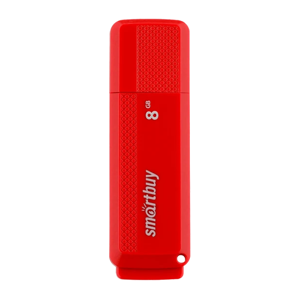 Флеш-накопитель Smartbuy Dock 8GB USB2.0 пластик красный