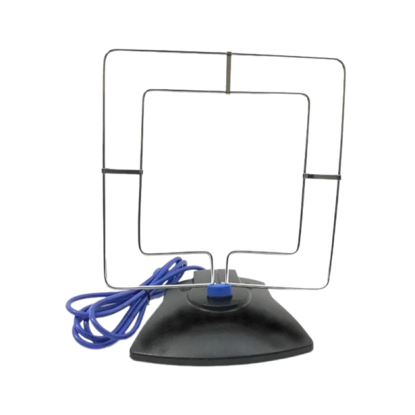 ТВ-Антенна комнатная Вектор AR-025 активная с питанием с усилителем DVB-T/T2 (1/50)
