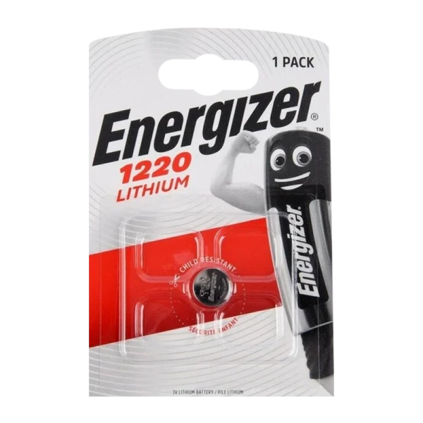 Батарейка Energizer CR1220 BL1 Lithium 3V (1/10/140)