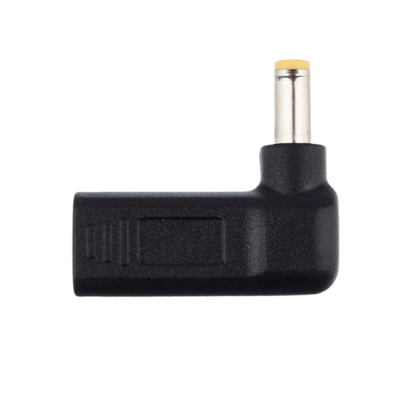 Адаптер GoPower Type-C (m)-5.5x2.5mm (m) черный