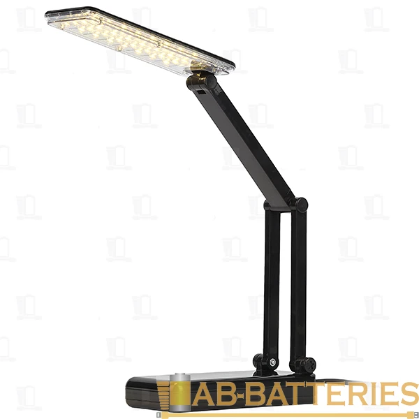 Светильник настольный ЭРА NLED-426 3W 220V 32LED на основании сенс. 2 ур.ярк черный (1/50)