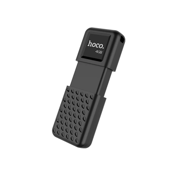 Флеш-накопитель HOCO UD6 4GB USB2.0 пластик черный (1/30/240)