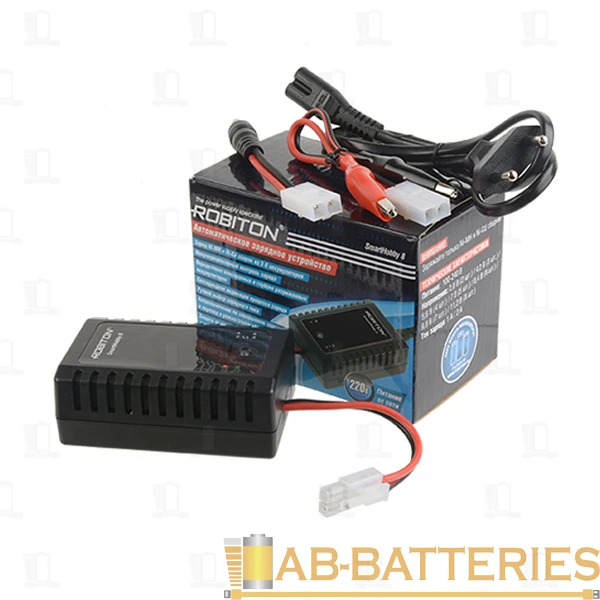 Зарядное устройство ROBITON SmartHobby 8&nbsp;&nbsp;Ni-Cd и Ni-MH акк. собрки из 2-8 элементов, 1А / 2А