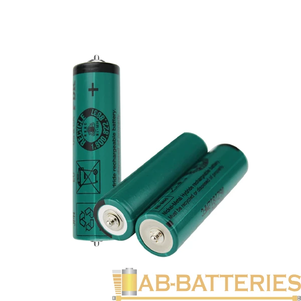 Аккумулятор для ирригатора FDK NIMH AA 1.2В, АА с короткими пинами