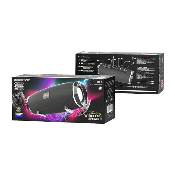 Портативная колонка Borofone BR3 bluetooth 5.0 microSD черный (1/40)