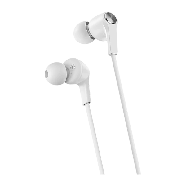 Наушники внутриканальные Borofone BM37 с микр. белый (1/76/304)