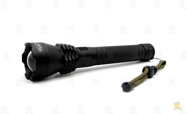 Фонарь туристический Без бренда Н632-Р50 от аккумулятора 3 режима+ZOOM черный