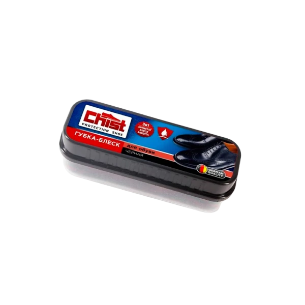 Губка CHIST для гладкой кожи ЧЕРНАЯ 020