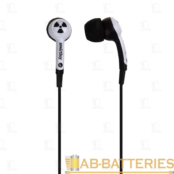 Наушники внутриканальные Smartbuy Atomic белый (1/50)