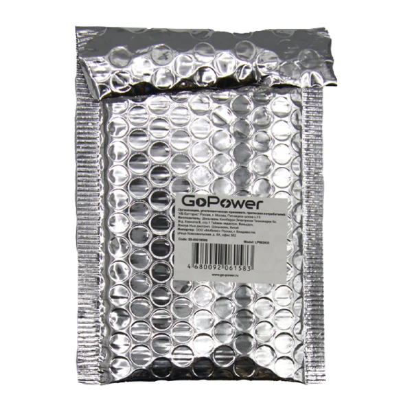 Аккумулятор Li-Pol GoPower LP602030 PK1 3.7V 300mAh с защитой (1/10)