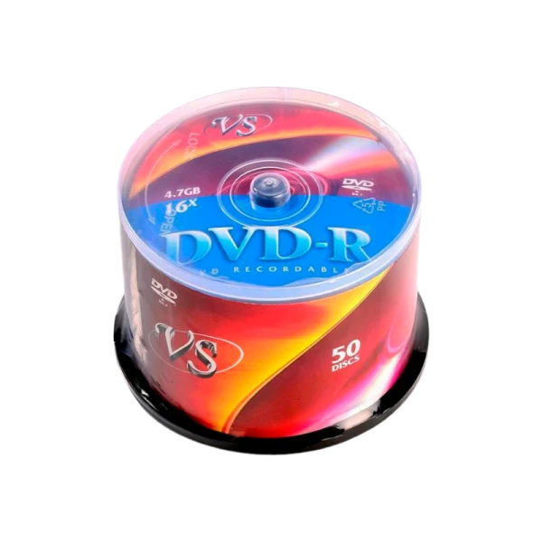 Диск DVD-R VS 4.7GB 16x 50шт. cake box (50/250)