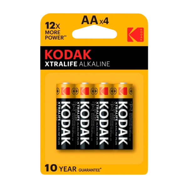 Батарейка Kodak XTRALIFE LR6 AA BL4 Alkaline 1.5V (4/80/400/17600)