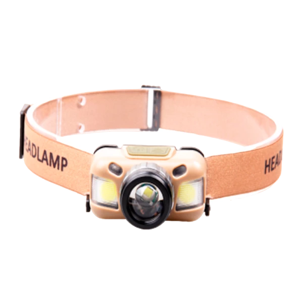 Фонарь налобный Без бренда HL-02 коричневый