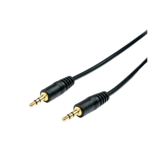 Кабель AUX Atcom Jack 3.5mm (m)-Jack 3.5mm (m) 1.0м силикон черный (1/10/250)