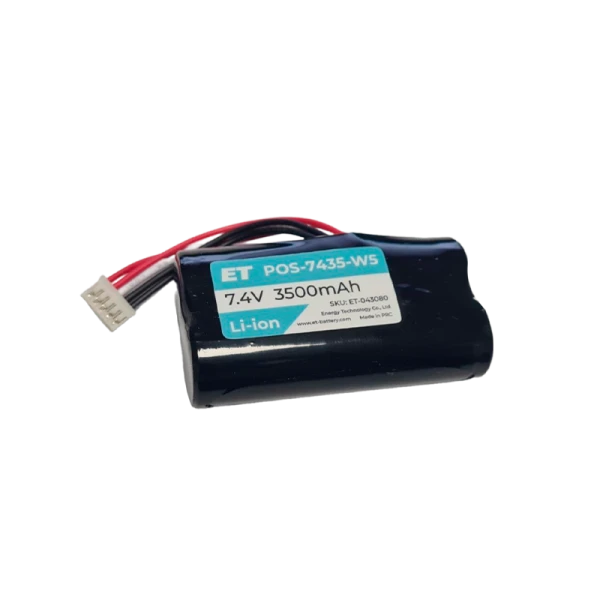 Аккумулятор ET POS-7435-W5 7.4В, 3500мАч&nbsp;&nbsp;для ККТ (1/50)