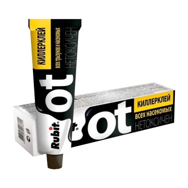 Клей Рубит Летто Киллерклей 135мл от грызунов и насекомых в тубе 60шт/кор