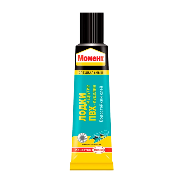 Клей Момент водостойкий 30мл для лодок и ПВХ-изделий шоу-бокс (10/120/3840)