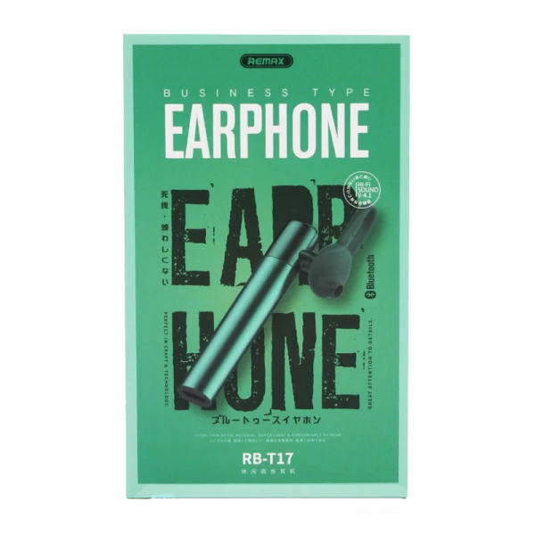 Bluetooth-гарнитура REMAX RB-T17 Зеленый