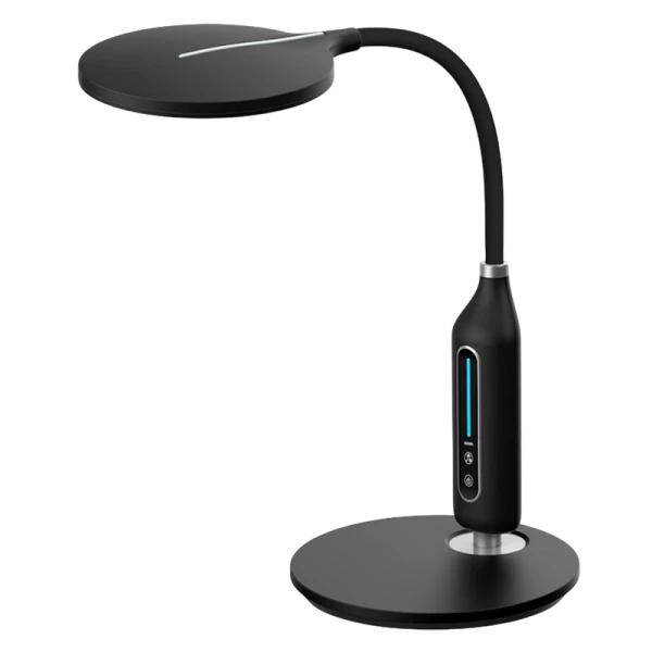 Светильник настольный Camelion KD-862 10W IP20 на основании сенс. черный (1/6)