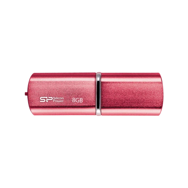 Флеш-накопитель Silicon Power LuxMini 720 8GB USB2.0 пластик розовый