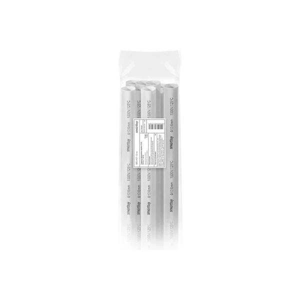 Термоусаживаемая трубка Smartbuy 12/6, белый, 1 метр (SBE-HST-12-w)