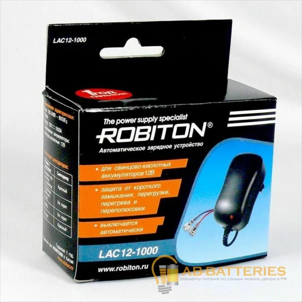 Зарядное устройство для батарей ROBITON LAC12-1000/II BL1