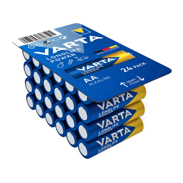 Батарейка Varta LONGLIFE POWER (HIGH ENERGY) LR6 AA BOX24 Alkaline 1.5V (4906) (24/288)