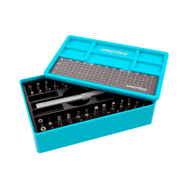 Отвертка с набором бит Smartbuy 51 предмет